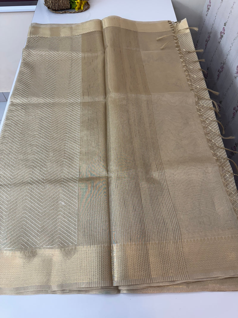 Tissue silk saree MTTS65