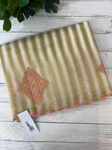 Tissue mix Soft silk saree with embroidery MS8146