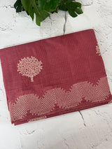 Silky kota embroidery saree MSK4333