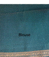 Semi banarasi saree with zari buttas - MBS6754