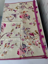 Digital printed soft semi tussar silk saree MTS7734(2)