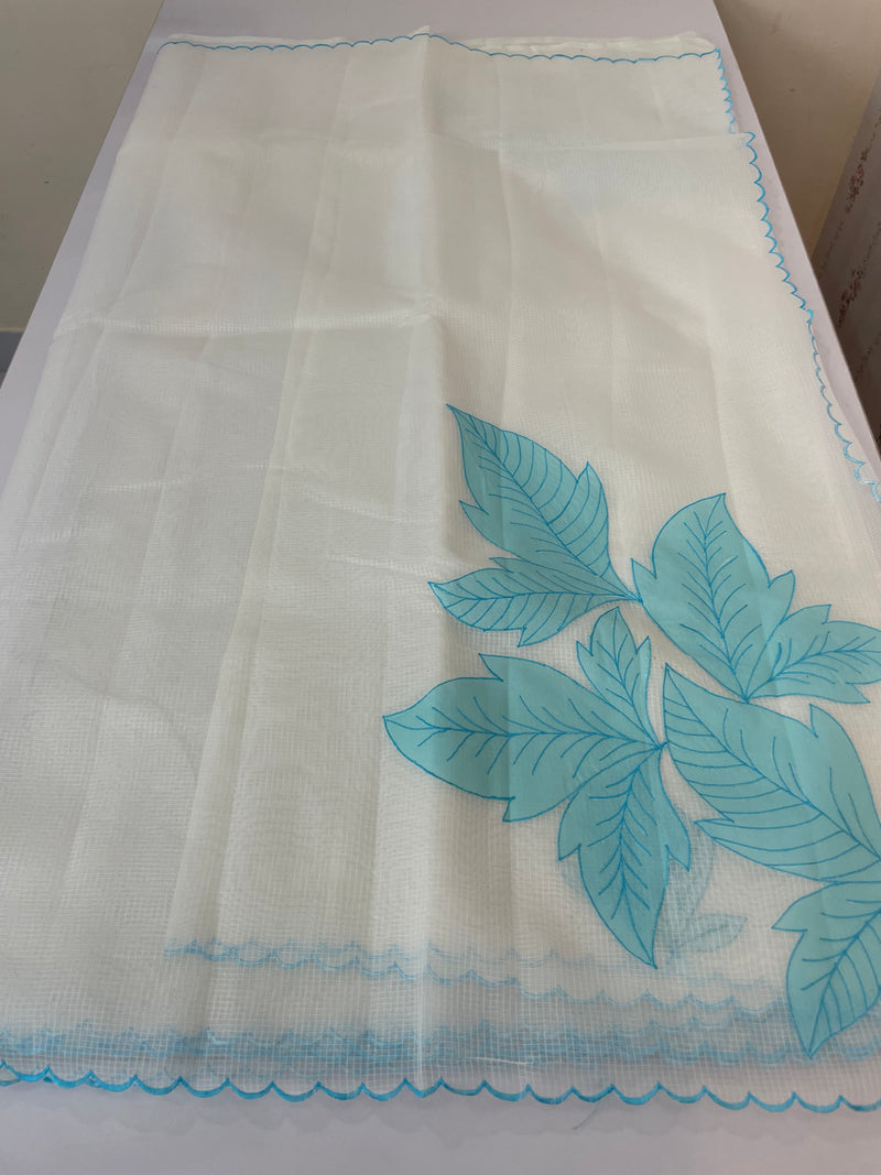 NetKota Applique work saree  MSH138