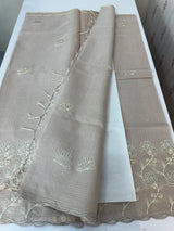 Soft Tissue kota embroidery saree MSK4660 PastelMauve