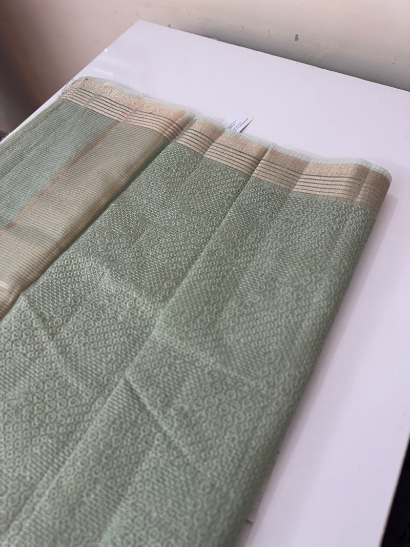 NetKota thread work saree MS2287- DuskyGreen