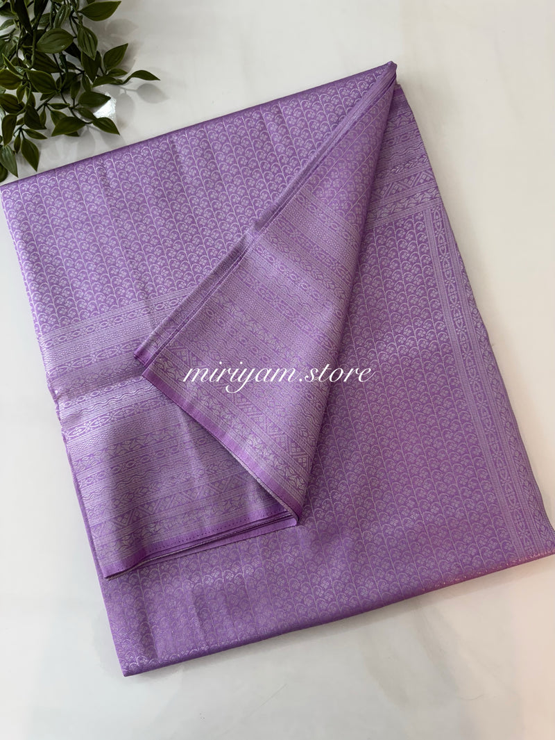 Pastel soft silk Saree - MKP927 Lavender