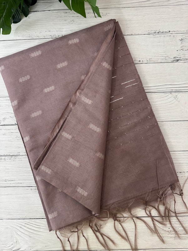 Semi tussar saree MS871