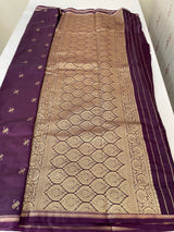 Soft Gachi silk saree with zari weaving MGH76