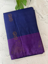 Semi silk saree with blouse MBS7854