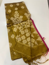 Dual tone Tissue silk saree MTS644 (6)