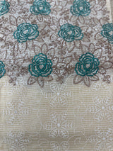 Unstitched Phulkari Netkota Salwar Set - MUS102