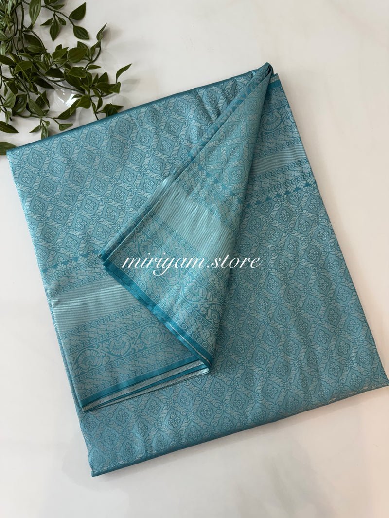 Pastel soft silk Saree - MKP918 Blue