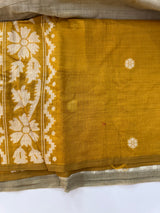 Jamdani Cotton Saree with Contrast Blouse MS12553