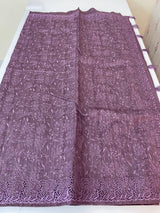 Cutwork Blended Jute - tussar saree MTS9079