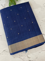 Tussar mix Semi silk saree with small buttas MSS8930