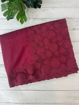 Cutwork Semi tussar saree MTSS845