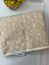 Kota embriodery saree MS1455 Beige