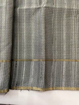 Tussar mix Semi silk saree with thread work MSS8930