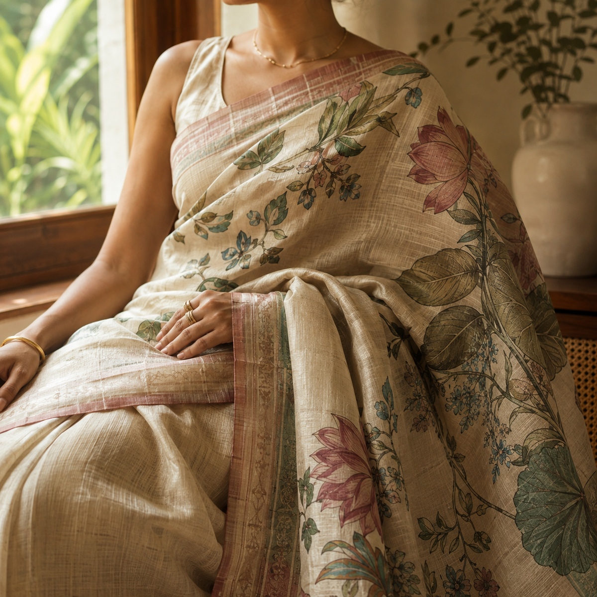 Wild Silk, With Every Bit Of Its Texture Intact
