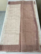 Ombre Kota Supernet saree with cross  embroidery MS1445