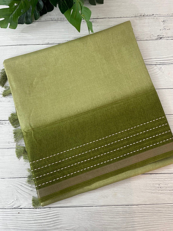 Soft Semi silk saree with thread work MSR698