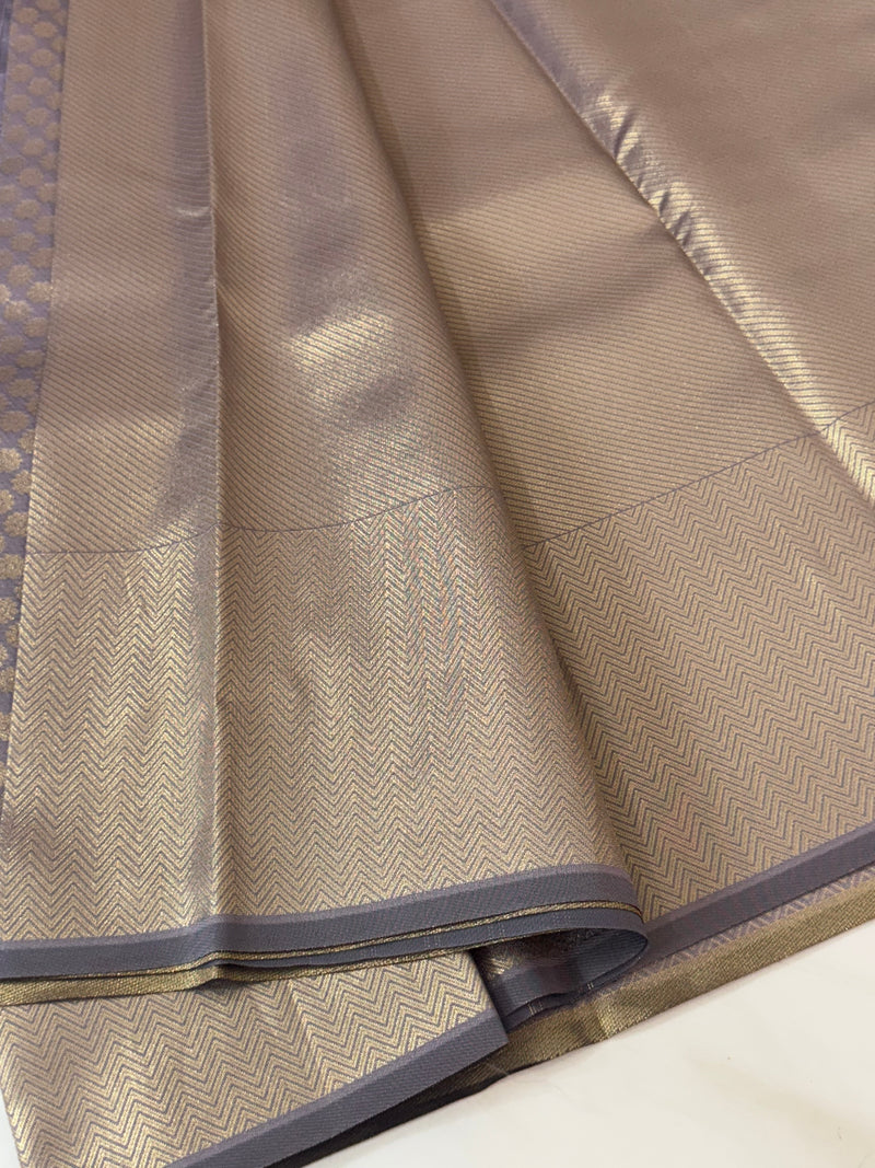 Pastel brocade semi silk sarees MS67443