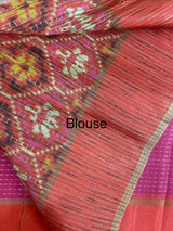 Semi silk saree with zari weaving  MSG6161