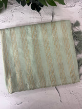 Fancy Chanderi silk saree with blouse MFC218 Pastel MintGreen