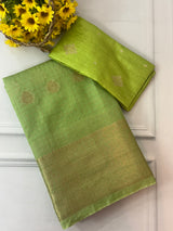 Semi silk saree with banarasi blouse MS2487