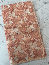 Jute Linen saree with thread work MSH206