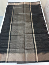 Semi silk sarees with temple border  MTS890