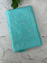 Butter silk saree with embroidery MTS569