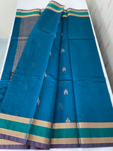 Kanchi Silk cotton saree with zari weaving - MSK897