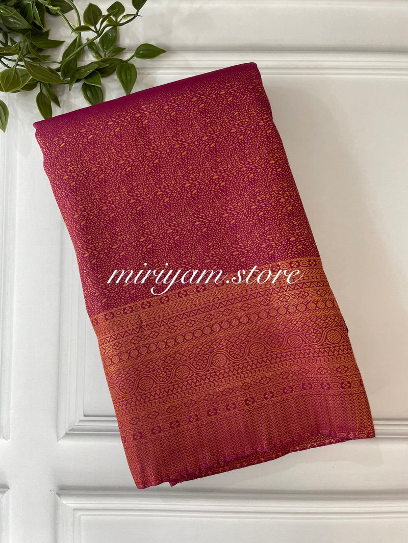 Miriyam Mangalya Pattu Saree MMP658 WineBerry