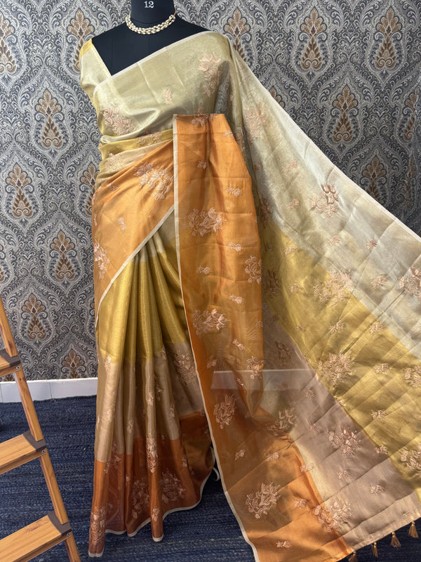 Tetradic Tissue kota silk saree MTTS556 (1)