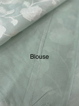 Kota cotton applique work saree- MSH7877 PastelMint