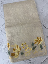 Blended tissue tussar saree with embriodery - MSH209
