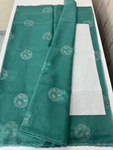 Semi Organza saree with embroidery - MSH375