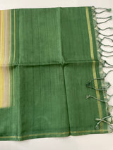 Multi color Semi soft silk saree with borders MSS590