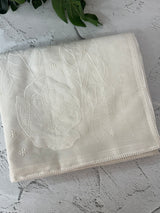 Soft Kota Chanderi saree with applique work MSH223 - White