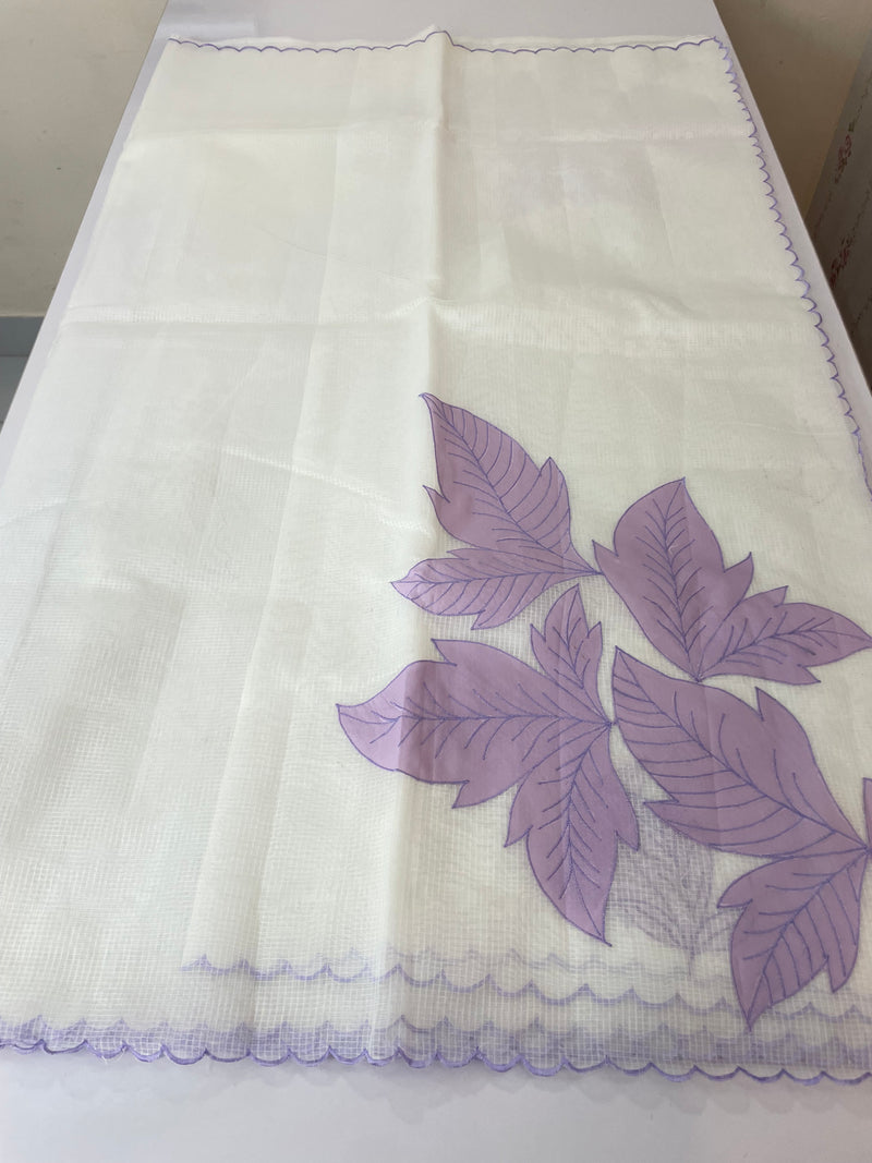 NetKota Applique work saree  MSH138