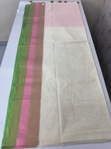 Onam special Semi silk saree with blouse- MSF567 (3)