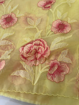 Premium Organza saree with thread work - MMG123