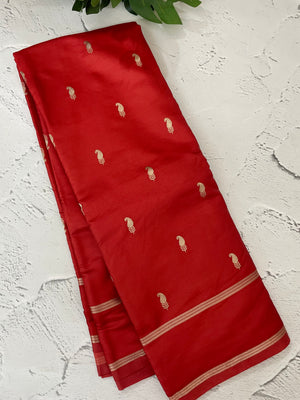 Soft Gachi silk saree with zari weaving MGH76