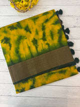Tie & Dye Jute silk sarees  MJL987