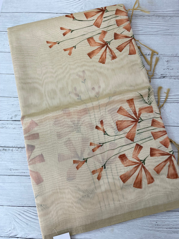 Soft Chanderi saree MS9899