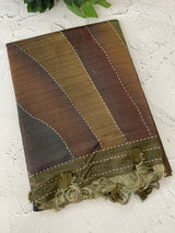 Semi soft silk saree with Kanta work MSK654