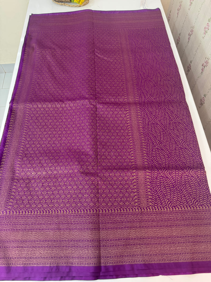 Banarasi semi katan saree SMBNIRY- Vadamalli