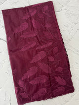 Semi Organza saree with thread work - MSH7654