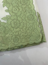 Moonga checks saree with Applique work  MSK770