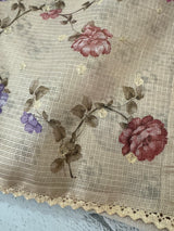 Kota silk saree with digital prints and embroidery MSH155- Beige